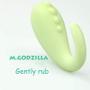 Imagem de Vibrador Massageador de Casal Via App Monster Pub Via Bluetooth Godzilla 10cm x 4cm