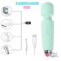 Imagem de Vibrador Mini Toy Varinha Mágica com 20 Modos de Vibrações e 8 Níveis e Velocidade PINK