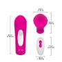 Imagem de Vibrador para Casal com Controle Remoto Sem Fio Recarregável Wejoy RCT - Pink