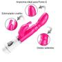 Imagem de Vibrador Ponto G Feminino Sexual Jelly 10 Níveis Estimulador De Clitóris 20,5x2,8cm  Sexy Import  Sex Shop Produtos Adultos