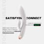 Imagem de Vibrador Rabbit Satisfyer Double Flex Branco com App