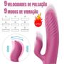 Imagem de Vibrador S-Hande Lighters Ponto G e Estimulador de Clitóris 9 Modos de Vai e Vem