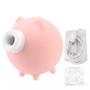 Imagem de Vibrador Sugador de Clitóris Piggy Feminino Massageador Sexual  10 velocidades  recarregável porquinho   vSU058