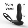 Imagem de Vibrador Vai Vem Masturbador Masculino Próstata Anel Peniano