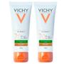 Imagem de Vichy Idéal Soleil Purify Kit com 2 Unidades  Protetor Solar Facial com Cor FPS70  Média