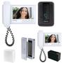 Imagem de Video Porteiro Interfone Campainha Com Fio Camera Intelbras 2 Telas e Fechadura Eletroima