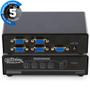 Imagem de Vídeo Splitter 1X4 - Distribuidor De Sinal Vga - Kit Com 5