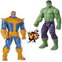 Imagem de Vingadores Guerra Infinita Thanos vs Hulk Disputa de Poder