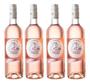 Imagem de Vinho Claude Val Rosé 750Ml Kit Com 04 Unidades