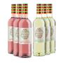 Imagem de Vinho Mosketto Branco/Pink 750Ml - Kit 3 Unidades Cada