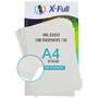 Imagem de Vinil Adesivo A4 115g Pacote com 10 Folhas Transparente Leitoso Filme PVC 70 micras X-Full