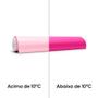 Imagem de Vinil Adesivo Color Change - Termoativado Frio Rosa Claro para Rosa Chiclete - Cricut - 30,5 x 61 cm - 1 Unid