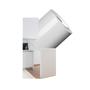 Imagem de Vinil adesivo lavavél cozinha 3Mx50cm branco Adherent Contact