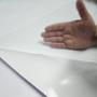 Imagem de Vinil Adesivo Transparente Para Laminação a Frio Papel Plástico Envelopar Proteção Cristal Incolor