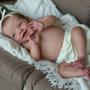 Imagem de Vinil de corpo inteiro Reborn Baby Doll Pinky, 50 cm, garota realista