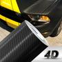 Imagem de Vinil para Envelopamento Automotivo Fibra Carbono 4d Preto - 0,70 X 2m
