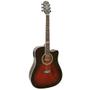 Imagem de Violao Aco Ativo Giannini GF-1D Folk CEQ BRB Brown Red Burst