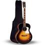 Imagem de Violão Eletroacústico Aço Com Capa Cj Retro Cort Pré Fishman - Waldman