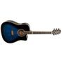 Imagem de Violão Folk Elétrico Giannini GF1D CEQ DBB Dark Blue Burst