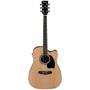 Imagem de Violão Folk Ibanez Dreadnought com Cutaway Elétrico Aço PF 15ECE NT Natural High Gloss Tampo Spruce