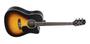 Imagem de Violão giannini gdc-1 ceq vsb-s folk cutaway vintage sunburst satin