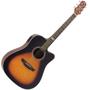 Imagem de Violão Strinberg SD-200c HBS Folk Elétrico Honeyburst Fosco