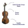 Imagem de Violino 4/4 Especial completo com estojo e arco Dominante 9650