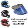 Imagem de Viseira Azul Norisk Supra Nasa NS701 NZI Trendy - Polivisor