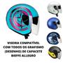 Imagem de Viseira Camaleão Espelhada Capacete Bieffe Allegro Honda HJS