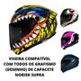 Imagem de Viseira Capacete Norisk Supra Fume Polivisor