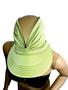 Imagem de Viseira Turbante Com Proteção solar 50+ Dupla face (Verde oliva com preto)