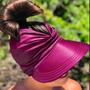 Imagem de Viseira Turbante com Proteção UV 50+ Marsala