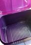 Imagem de Visual Box 4,5 litros Roxa com tampa Rosa Tupperware