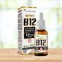 Imagem de Vitamina B12 Sublingual Metilcobalamina 9,94mcg Gotas Sabor Morango 20ml Flora Nativa