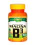 Imagem de Vitamina B3 Niacina 60 Cápsulas 500mg Unilife - Kit 3 unidades