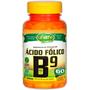 Imagem de Vitamina B9 Ácido Fólico 60 cápsulas de 500mg