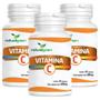 Imagem de Vitamina C Kit 3 Unidades Natural Green 180 Cápsulas 600Mg