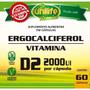 Imagem de Vitamina D2 Ergocalciferol 60 cápsulas de 470mg