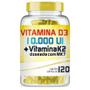 Imagem de Vitamina D3 10.000Ui + Vitamina K2 150Mcg Com 120 Cápsulas