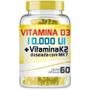 Imagem de Vitamina D3 10.000Ui + Vitamina K2 150Mcg Com 60 Cápsulas