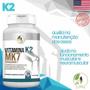 Imagem de Vitamina K2 Menaquinona 7 Mk7 - 120 Caps 350mg - Fits Life