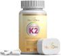 Imagem de Vitamina K2 Mk7 Menaquinona 180 Capsulas 500mg - Nutrione