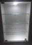 Imagem de Vitrine MDF com Vidro e Led - 20 x 44 x 67cm Parede ou Balcão.