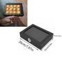 Imagem de Vitrine Pin Focket Black Shadow Box com Porta de Vidro
