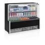 Imagem de Vitrine refrigerada ar forcado led gpfa-140r/pr - 220v - gelopar