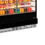 Imagem de Vitrine Refrigerada Dupla função Gourmet GGER-150 PR com vidros duplos Low-E e Led Perimetral - Gelopar