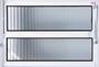 Imagem de Vitro Basculante de Alumínio  0,60 X 1,00 Linha All Modular Cor Branco
