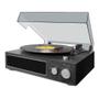 Imagem de Vitrola Raveo Studio Ebony Black Bluetooth e Usb Bivolt Cinza