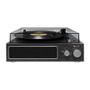 Imagem de Vitrola Raveo Studio Ebony Black Bluetooth e Usb Bivolt Cinza
