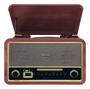 Imagem de Vitrola Raveo Turner Tocadisco Vinil Cd Radio Fita K7 Retro Bluetooth